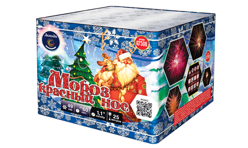  Батарея салютов Мороз Красный Нос  в Миассе