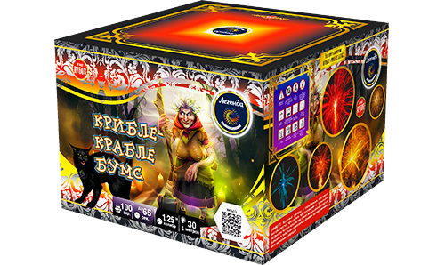  Батарея салютов Крибле-крабле-бумс  в Миассе